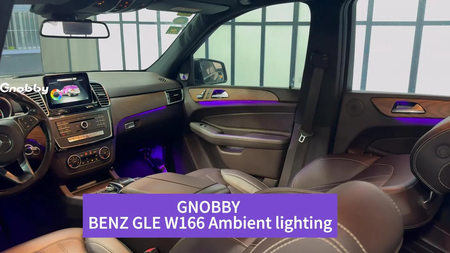 BENZ ML GL GLE GLS W166 Ambient Lighting Retrofit Kits