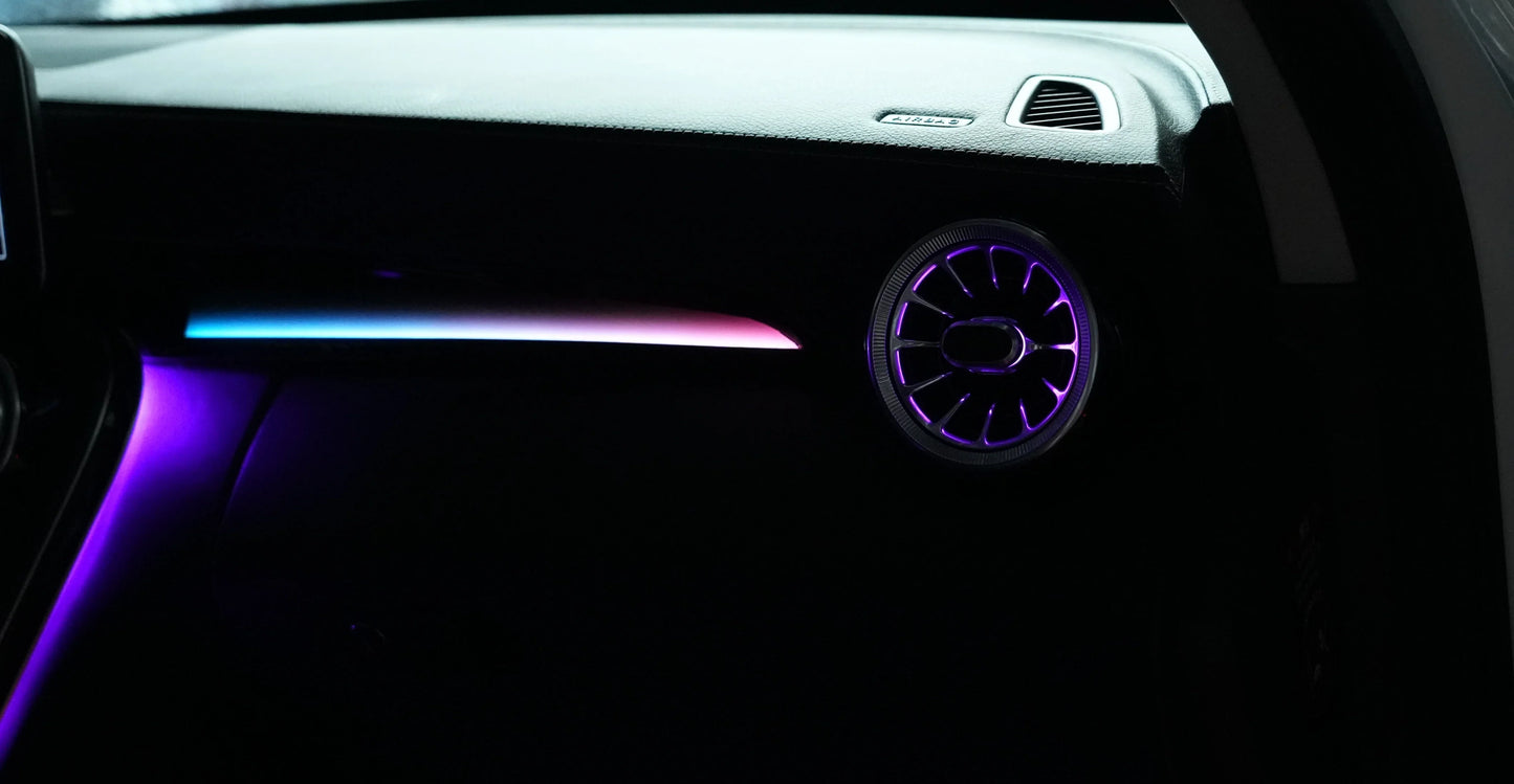 BENZ C Class W205 2015-2021 Active Ambient Lighting Retrofit Kit (7 Sets)