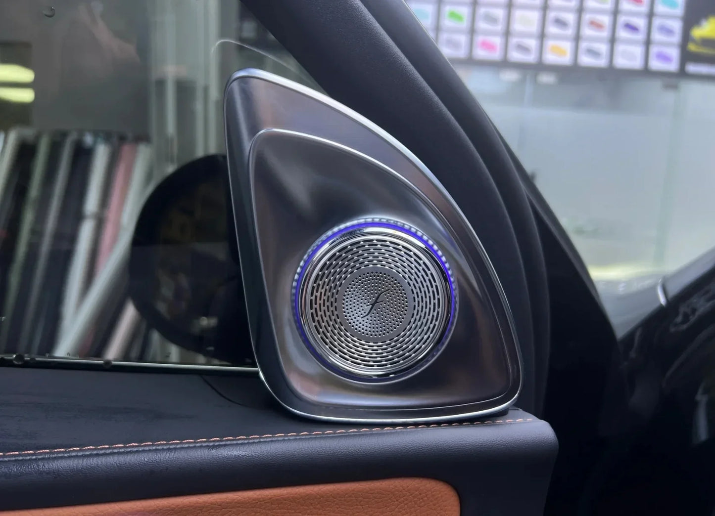 BENZ GLC W254 X254 Ambient Lighting Retrofit Kit - 6 Sets | 64 RGB color | OEM Style