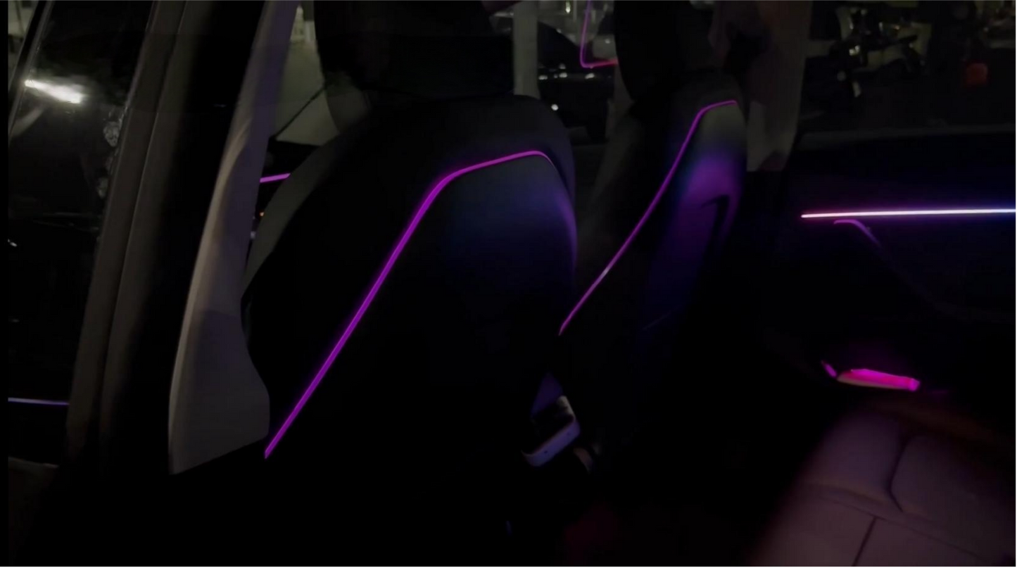 Tesla Model 3 (2021-2022) Carving Ambient Lighting Kit