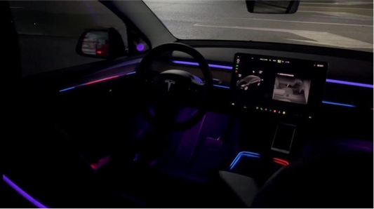 Tesla Model 3 (2021-2022) Carving Ambient Lighting Kit