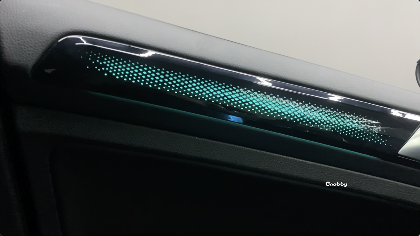 VW Golf mk7 mk7.5 2014-2021 Ambient Lighting Kit | Dragon scale style