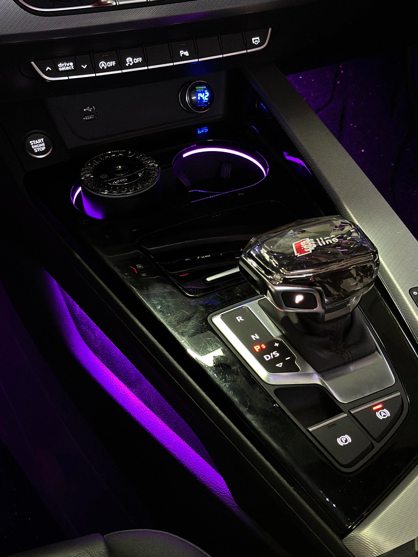 AUDI A6 A7 2012-2018 Ambient Lighting Retrofit Kit | Strips style